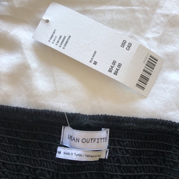 Cropped top Urban Outfitters black size M - Picture 2 of 3